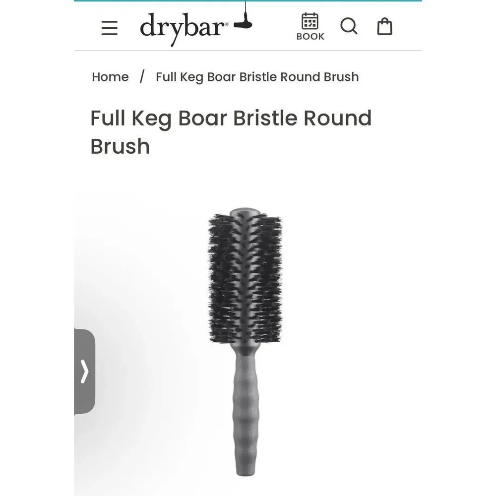 Dry Bar Full Keg Boar Bristle Round Brush